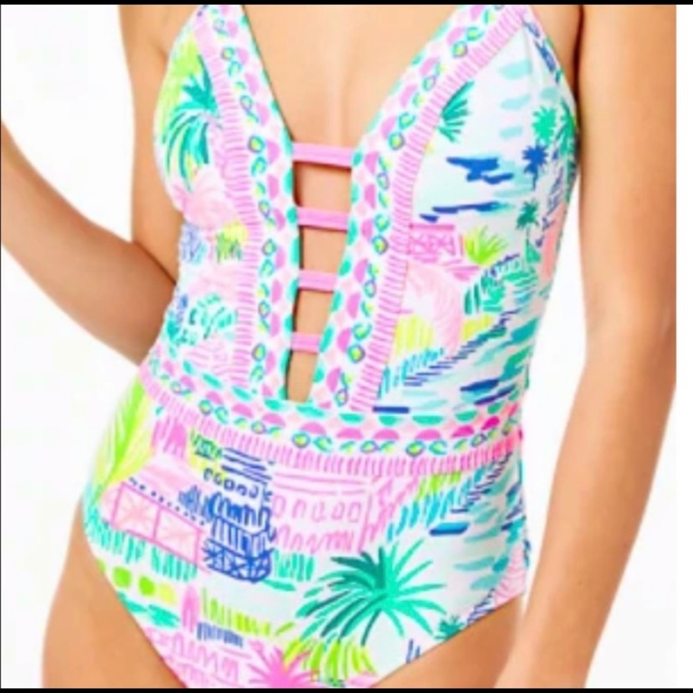LILLY PULITZER Nolet Swimsuit NWT SIZE 12